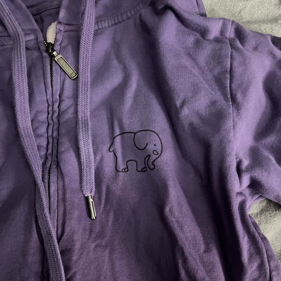 Ivory Ella Ombré Hoodie - Picture 3 of 6